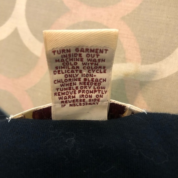 Vintage Bechamel Black Cardigan Teacher Sweater Animal Patches Petites Size 1X - Picture 8 of 8